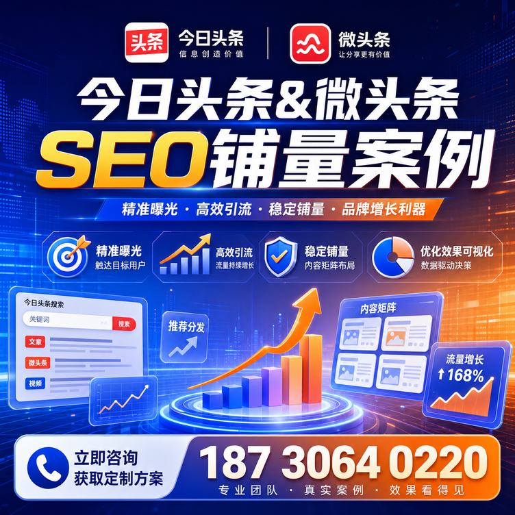 包头头条号SEO矩阵批量内容铺量成功案例